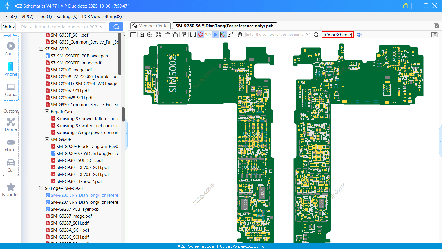 Samsung SM-9280 S6 bitmap(For Reference Only)